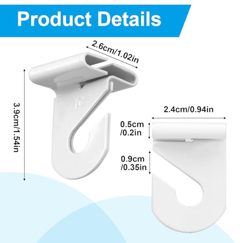 34 Pcs Heavy Duty Ceiling Hooks for Hanging Plants & Decorations