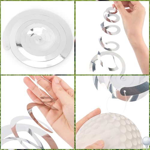 Golf Birthday Party Decorations Set - Banners & Hanging Swirls