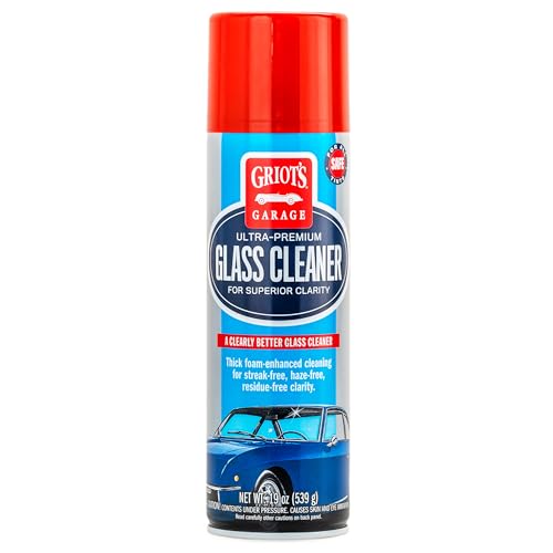 Griot's Garage Foaming Glass Cleaner - Ammonia-Free, 19 Oz