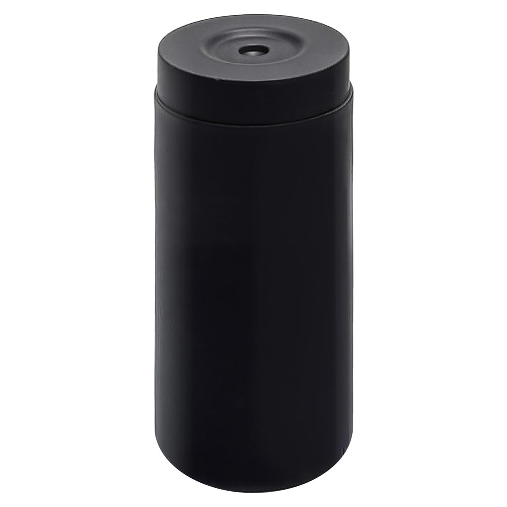 Silicone Dish Soap Dispenser, 8 Oz Refillable Squeeze Bottle, Leakproof for Kitchen Sink, Black