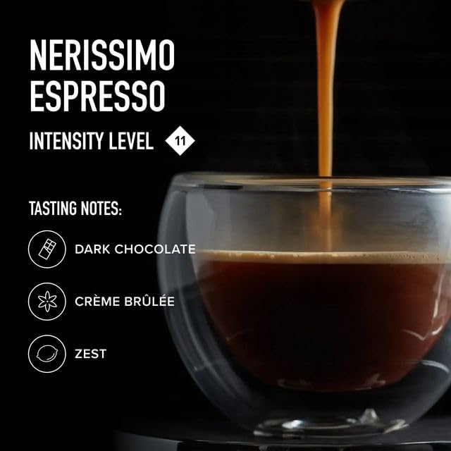 Peet's Coffee Dark Roast Espresso Capsules - 100% Arabica | Nerissimo Intensity 11, 50 Count