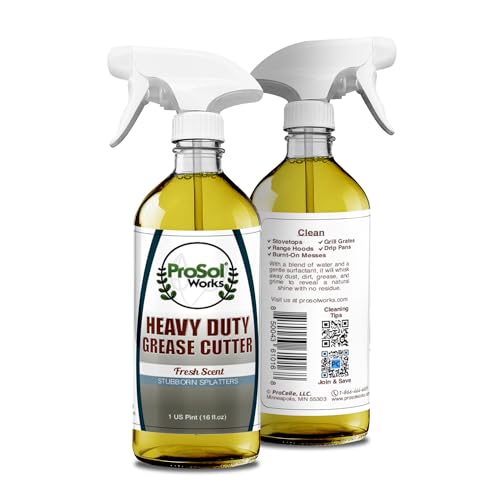 ProSol Works Heavy Duty Grease Cutter - 16 oz Kitchen Degreaser Spray