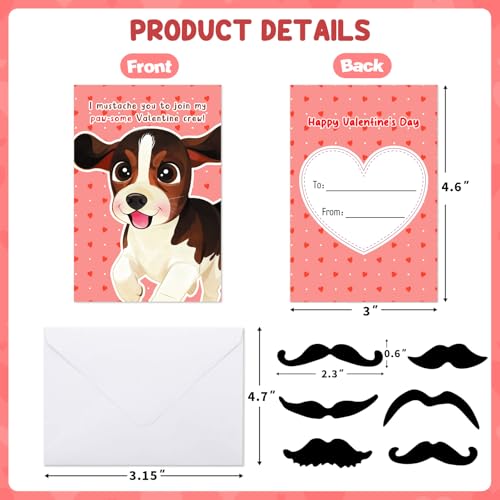 24 Funny Valentine’s Day Cards for Kids – Cute Puppy Designs