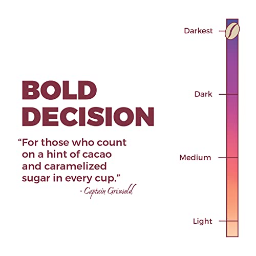 New England Coffee Bold Decision Dark Roast Ground Coffee, 10oz (Pack of 6)