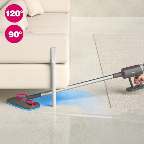 Neugo NE055 Steam Mop Replacement Pads - 2 Pack Microfiber Reusable Floor Cleaner