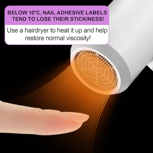 Press On Nail Adhesive Tabs - 600Pcs Clear Jelly Glue Sticky Tabs