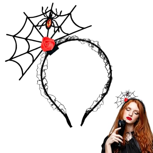 Pensar Spider Web Halloween Headband for Costume & Cosplay