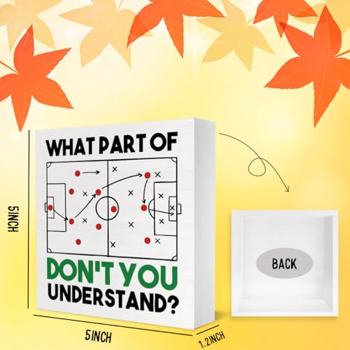 BARREEMO 2026 Soccer Cup Wood Desk Decor & Fan Merchandise