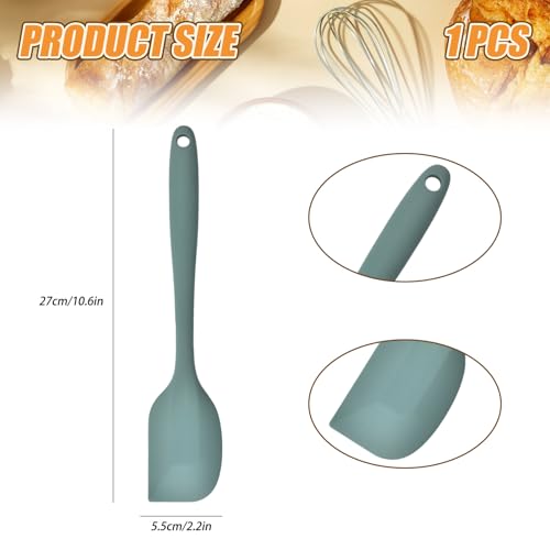 Ksheria 11" Heat-Resistant Silicone Spatula, Non-Stick Kitchen Scraper