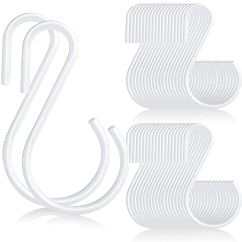 Sratte 60 Pcs Heavy Duty S Hooks for Kitchen Organization