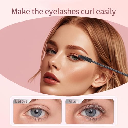 DWNDN 200Pcs Eyelash Extension Kit Disposable Mascara Wands and Lip Brushes