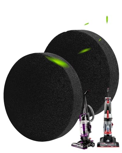 Bissell Vacuum Filter Replacement, 2 Pack Premotor Foam Filters