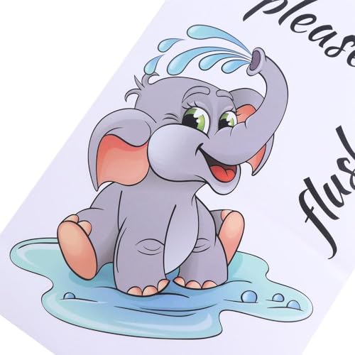 Funny Toilet Stickers Decals - Waterproof Bathroom Wall Art