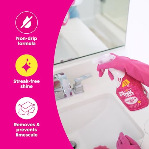 Stardrops The Pink Stuff Miracle Bathroom Foam Cleaner 750ml - 2 Pack