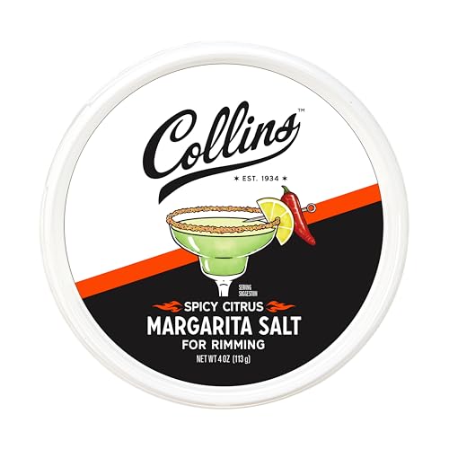 Spicy Citrus Salt Rimmer for Cocktails - 4 oz by Collins