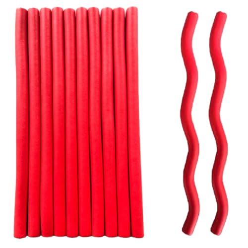 Foam Hair Rollers 10Pcs Soft Sleep-In Heatless Curlers