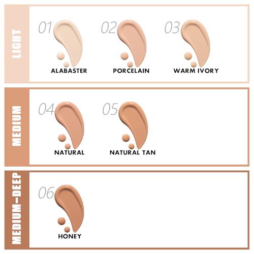 FOCALLURE Matte Liquid Foundation SPF 15 #05 - Long-Wear Oil-Control
