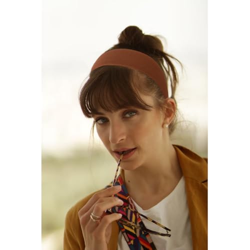 TODDER 3-Piece Padded Headbands for Women Wide Non-Slip Hair Bands
