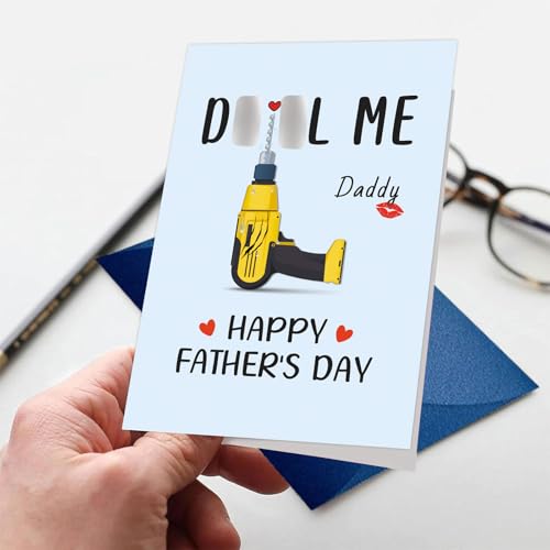 Funny Father's Day Card for Husband - Cheeky Dilf Humor