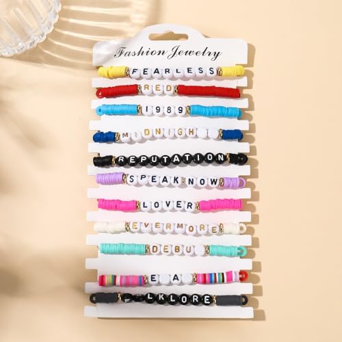 11PCS Friendship Bracelets - Perfect Concert & Party Gifts
