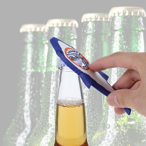 Magnetic Shark Bottle Opener - Fun & Easy Beer Can Opener