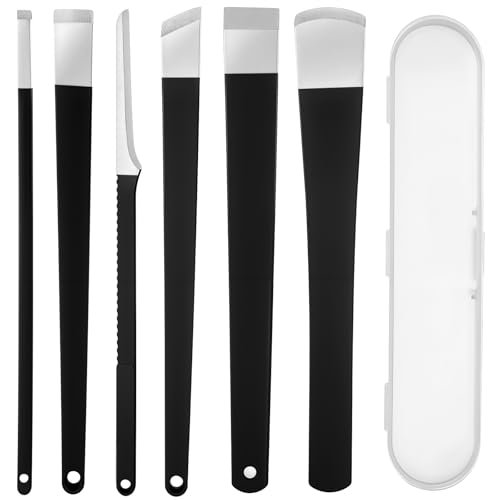 Gtziqa 6-Piece Stainless Steel Ingrown Toenail Removal Kit & Pedicure Tool Set