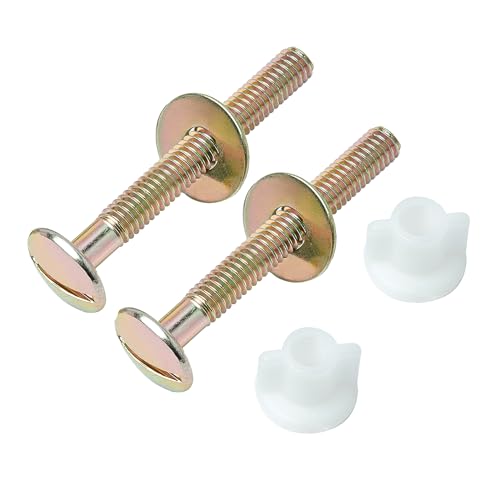 Toilet Seat Installation Kit with Metal Screws & Plastic Nuts