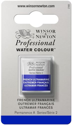Winsor & Newton Professional Watercolor Half Pan - French Ultramarine