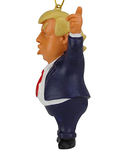 Funny Donald Trump Christmas Ornament - Make Your Tree Great Again - 3.5 Inch Holiday Decor