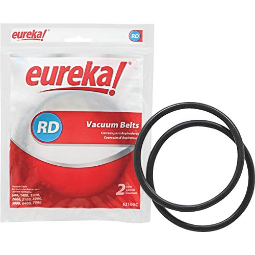 Eureka Style RD Vacuum Replacement Belts - Part 52100 (2 Pack)