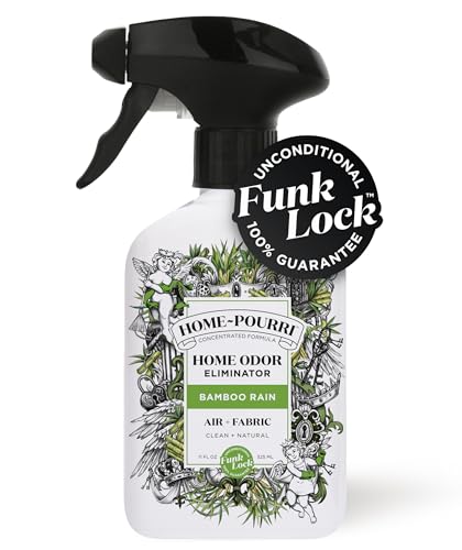 Poo-Pourri Home-Pourri Air and Fabric Odor Eliminator Spray, Bamboo Rain, 11oz