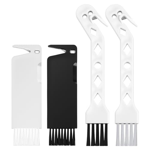 Eiodoni 4-Pack Vacuum Brush Set for Robotic Cleaners – Deep Hair & Dust Removal