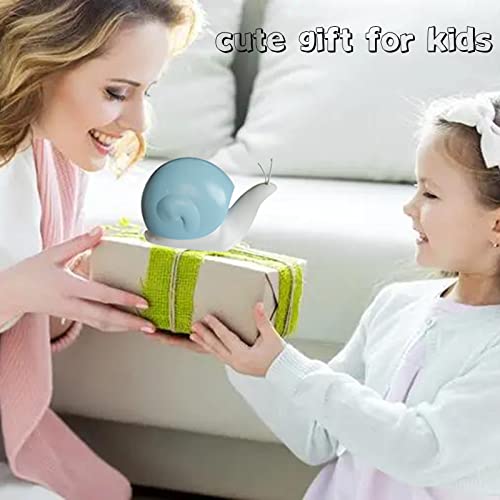 Snail Soap Dispenser - Blue 120ML for Kids & Home Decor
