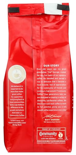 Community Coffee and Chicory Ground Coffee, 12 Oz - Medium-Dark Roast