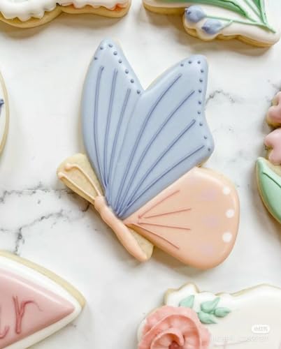 Butterfly Cookie Cutters Set - 3 Stainless Steel Baking Molds for Spring & Holidays