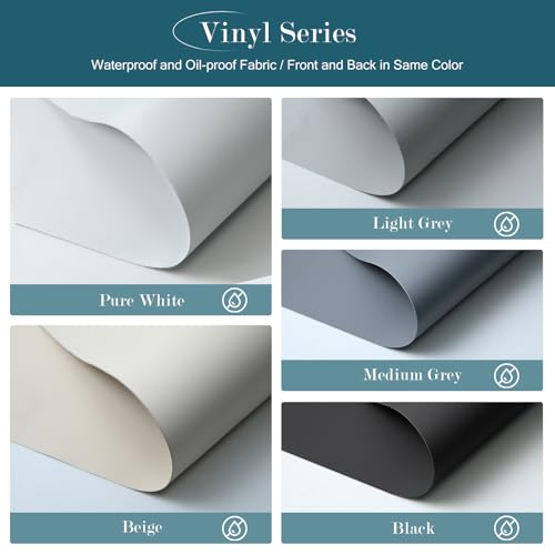 WEFFORT Blackout Roller Shades Fabric Samples - Multi-Color Options