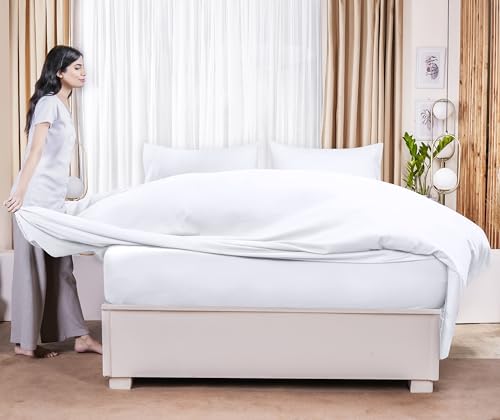 Utopia Bedding Full Size Flat Sheet - Ultra Soft Microfiber, White