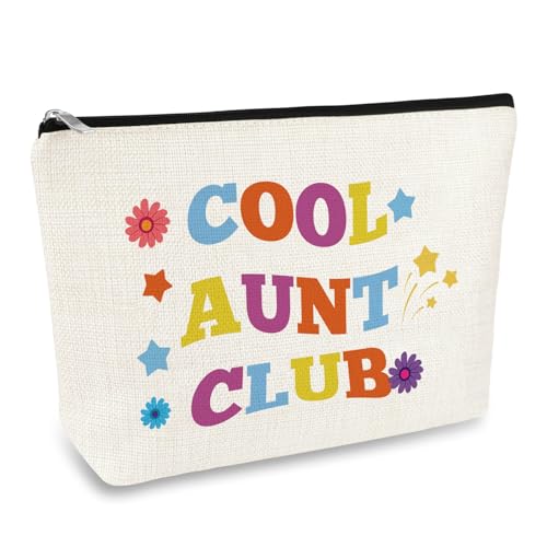 Aunt Makeup Bag Gift from Niece and Nephew - Travel Toiletry Pouch