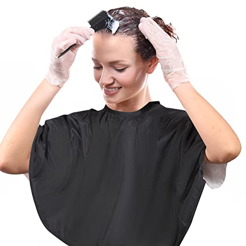 YELEGAI Waterproof Nylon Short Barber Cape for Hair Cutting & Styling
