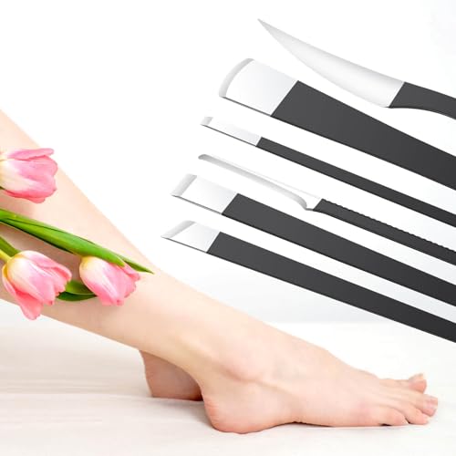Cakvank 6-Piece Professional Pedicure Knife Set & Ingrown Toenail Removal Kit with Storage Case