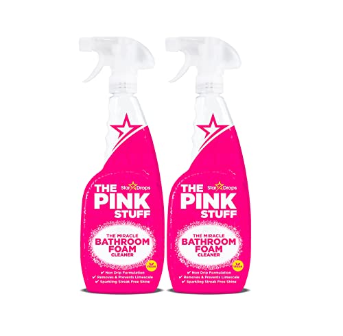 Stardrops The Pink Stuff Miracle Bathroom Foam Cleaner 750ml - 2 Pack