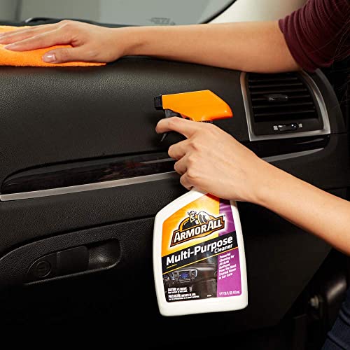 Armor All Multi-Purpose Car Interior Cleaner Spray - Original 16 Fl Oz Pack of 2