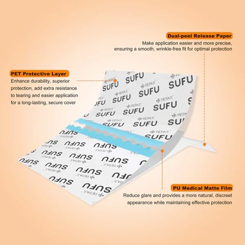 Anghie Tattoo Aftercare Bandage 6"x4" Waterproof Second Skin Film 10 Pack