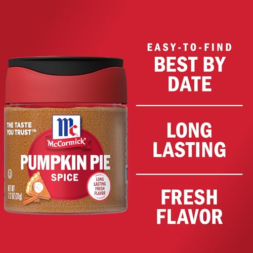 McCormick Pumpkin Pie Spice - 1.12 oz (Pack of 6) for Baking