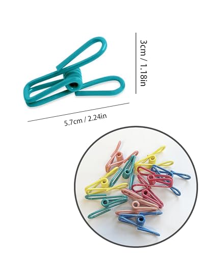 10 Pack Multipurpose Food Sealing Clips for Kitchen & Laundry