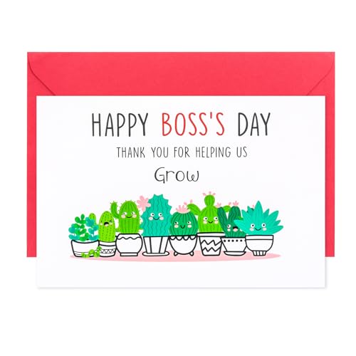 Heartfelt Boss Day Card - Thank You for Your Leadership