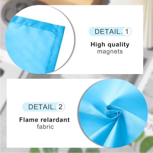 Magnetic Fluorescent Light Cover 1x4 ft - Blue Filter for Glare Relief