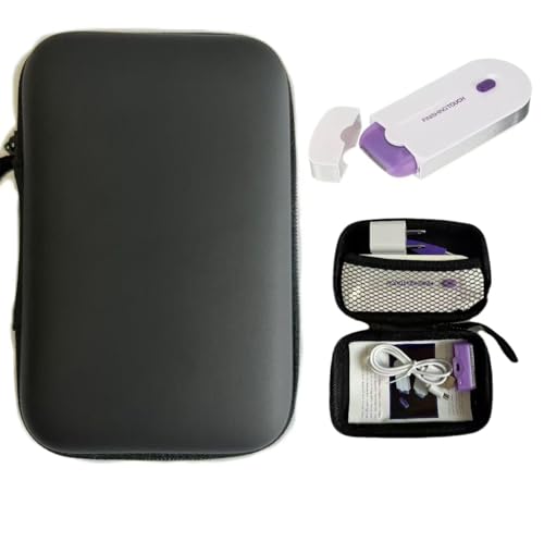 Black Hard Carrying Case for Finishing Touch Hair Remover and Epilators