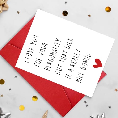 Funny Naughty Anniversary Card for Husband | Quirky Gift Idea