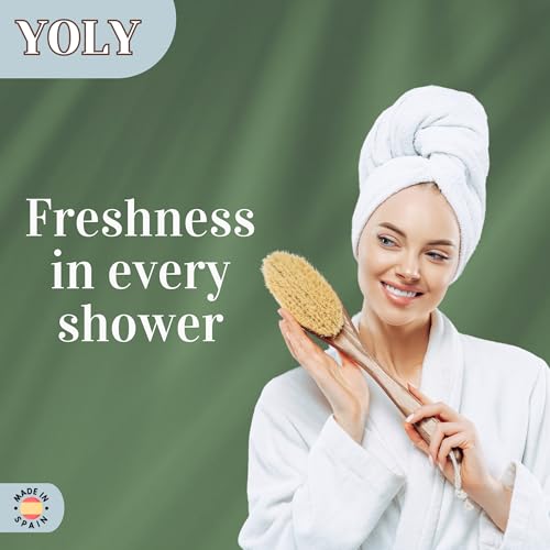 YOLY Natural Coconut Bar Soap 90g Pack of 4 Moisturizing Vegan Skincare